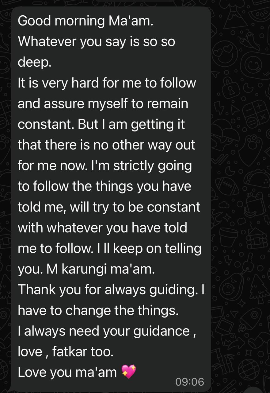Inner Clarity client testimonial