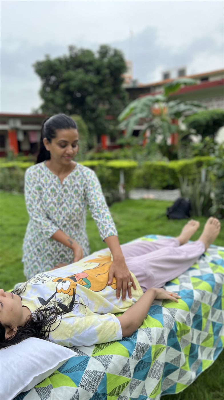 Preeti Semwal guiding wellness work